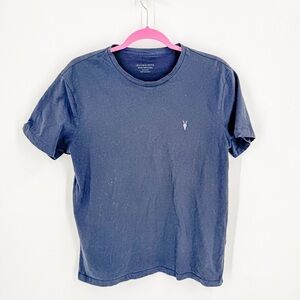 All Saints Blue Short Sleeve Tee